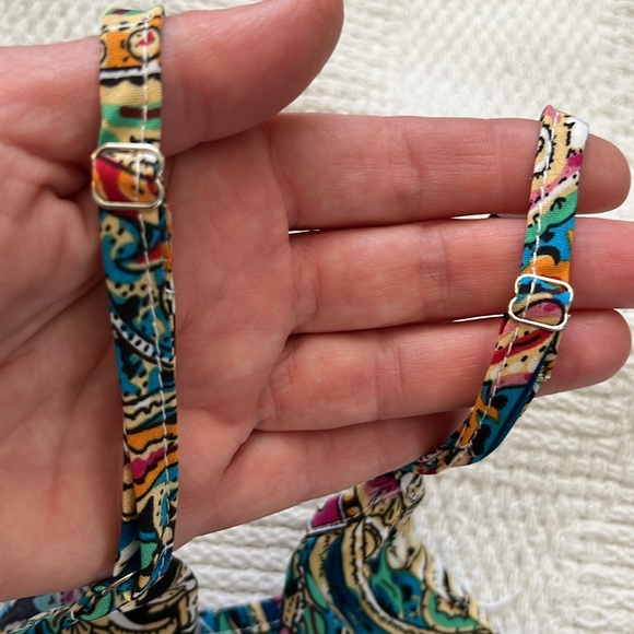 SHEIN Curve 1XL Paisley Floral Colorful Slip On Sun Dress, Flowy Bohemian NWOT - Picture 9 of 11